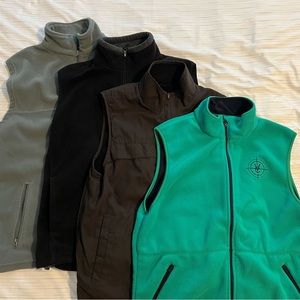 LOT-4 Men’s Large vests-SOLD!